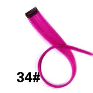 2pcs  Clip-In Synthetic Hair Extensions 20 Inches